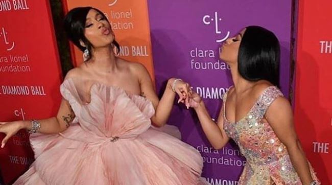 Hennessy Carolina With her sister, Cardi B.